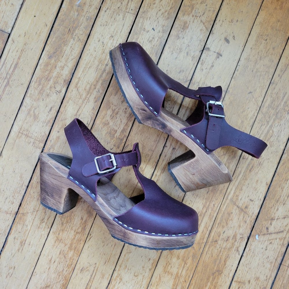 Lotta's From Stockholm Maryjane Clogs Size 39
